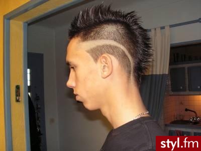 Punk Rock Alternatywne Średnie Fryzury