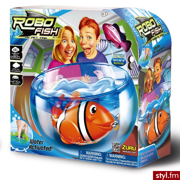 Tm Toys Robo Fish - Zestaw Kula + Rybka 2502 - Dziecko