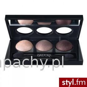 IsaDora Eye Shadow Trio 81 Cool Browns Wypiekane cienie do powiek 1,8 g - Dzienne Makijaże