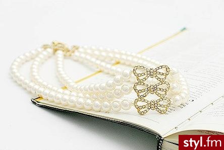 perły i kokardy wracaja do łask - Pozostałe Dodatki Moda