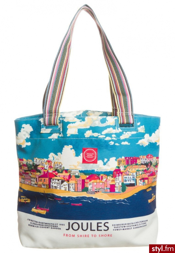 Joules Torba na zakupy niebieski (Joules Tote Canvas) - Torebki na co dzień Torebki Moda