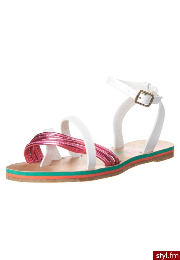 Coolway SUSANA Japonki biały Susana - Klapki Buty Moda