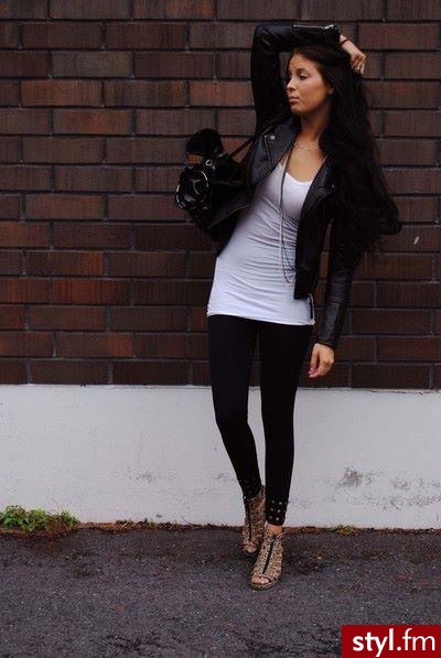 Leginsy Spodnie Moda
