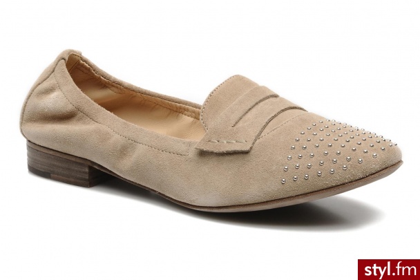 Geox Czółenka D ALIX A (Beżowy) - Czółenka Buty Moda