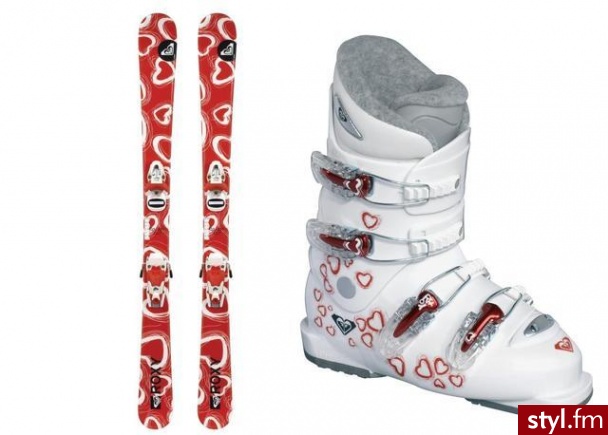 Przenieś miłość na stok narciarski z Roxy - narty 275$, buty 175$ - Gadżety Inne Moda