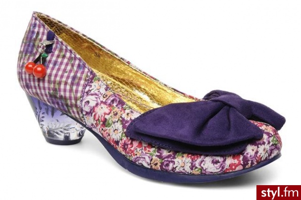 Irregular Choice Czółenka Trinklettina Low (Fioletowy) - Czółenka Buty Moda