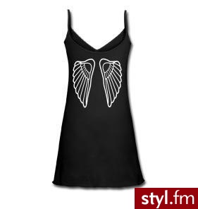 koszulka nocna. tak wygląda z tyłu. ;) - Pozostałe Ciuchy Moda