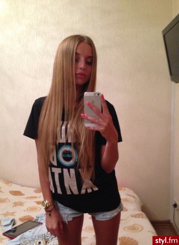 Blond Rozpuszczone Proste Na co dzień Długie Fryzury