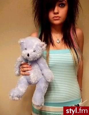 Teddy - EMO Alternatywne Średnie Fryzury