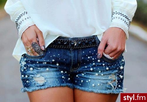 Szorty Spodnie Moda