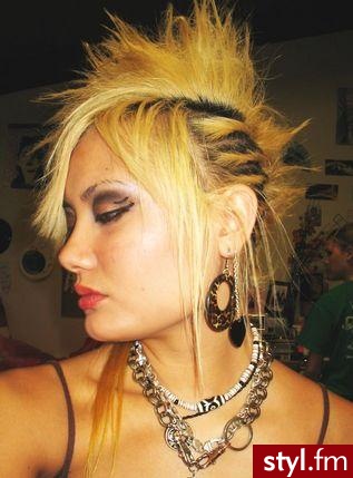 EMO Alternatywne Średnie Fryzury