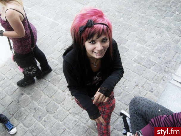 EMO Alternatywne Średnie Fryzury
