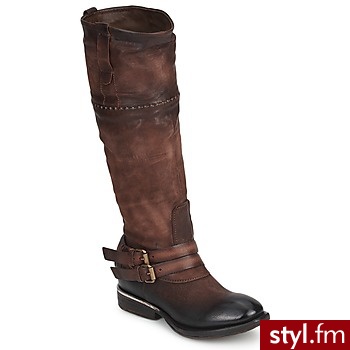 Air Step Buty BILLY Brown - Kozaki Buty Moda