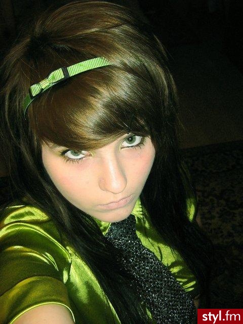 EMO Alternatywne Średnie Fryzury