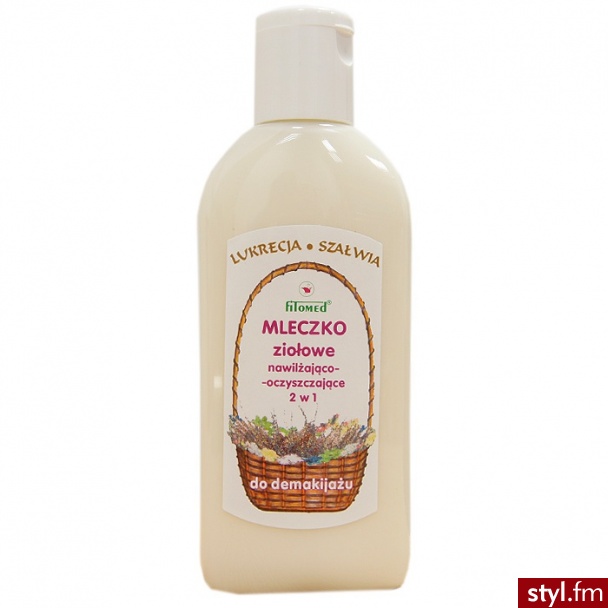 FITOMED mleczko ziołowe do demakijażu (lukrecja i szałwia) 150 ml - Emu Buty Moda