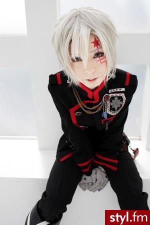 Allen-kun. D.gray-man - Średnie Fryzury