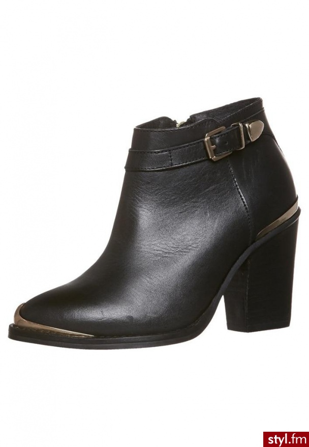 zign Botki czarny (7390) - Botki Buty Moda