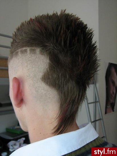 hehehe moje dzieło:P - Punk Rock Alternatywne Średnie Fryzury