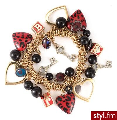 Bransoletka od Betsey Johnson za 70 dolarów. - Pozostałe Dodatki Moda