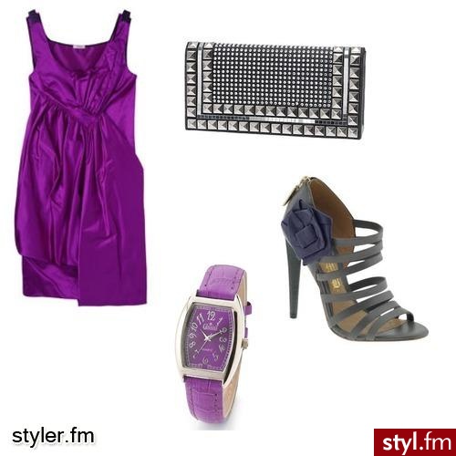 Fiolet. Fiolet z szarym :) - Styler