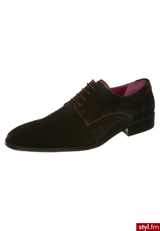 Brett & Sons Oksfordki czarny (3972) - Pozostałe Buty Moda