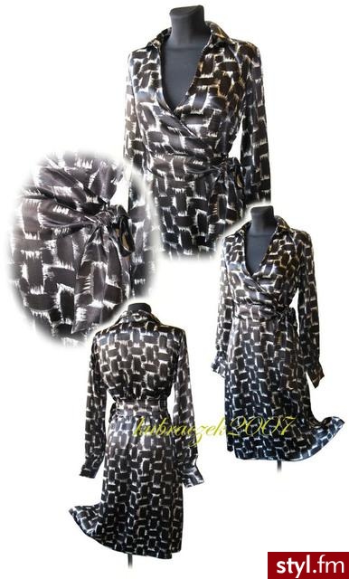 Satynowa sukienka MEXX cena u kubraczek2007 to 43,90zł - Pozostałe Ciuchy Moda