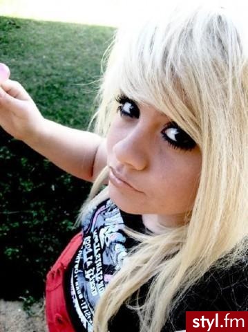 EMO Alternatywne Średnie Fryzury
