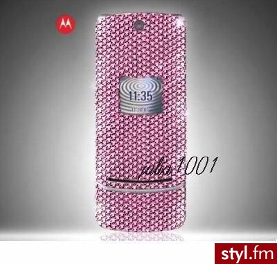 Telefon. Motorola K1 swarovski 1300zł - Gadżety Inne Moda