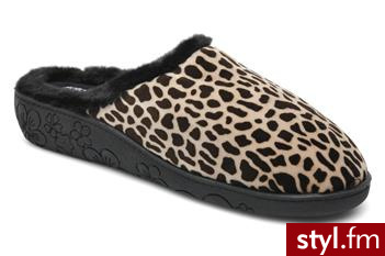 Isotoner Kapcie Mule Talon Velours Żółty - Pozostałe Buty Moda