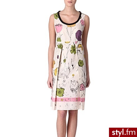 MARNI EDITION Floral dress - Dzienne Sukienki Moda
