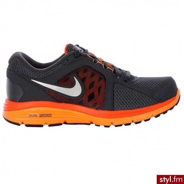NIKE buty DUAL FUSION RUN 525760-005 Sportowe Czarny - Sportowe Buty Moda