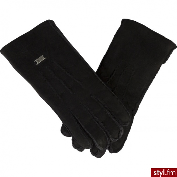 Rękawiczki Damskie EMU Australia - Beech Forest Gloves Black - Emu Buty Moda