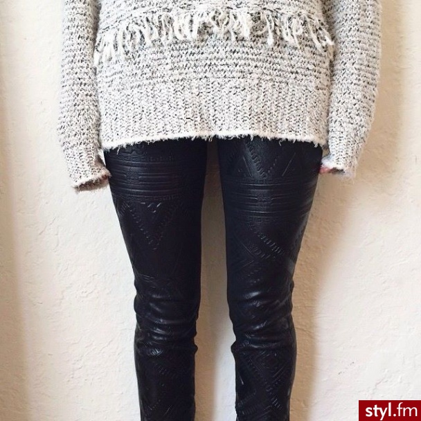 Leginsy Spodnie Moda