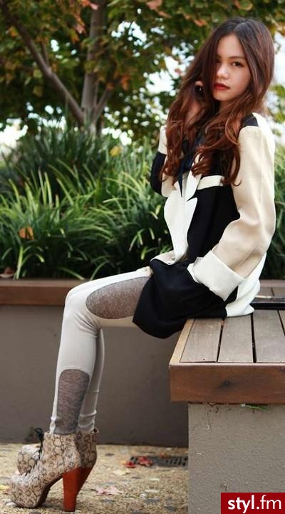 Leginsy Spodnie Moda