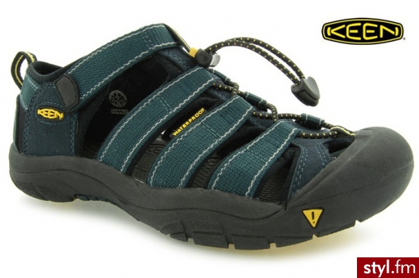 Keen SANDAŁY NEWPORT H2 YOUTH NAVY - Sandały Buty Moda