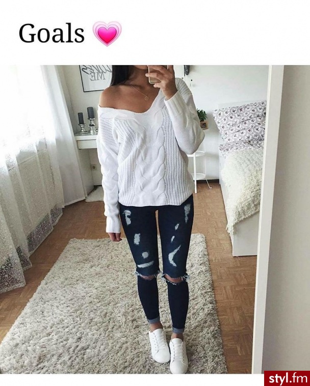 Jeansy Spodnie Moda