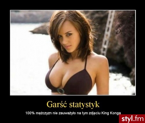 Statystyka 100% facetów... - Humor