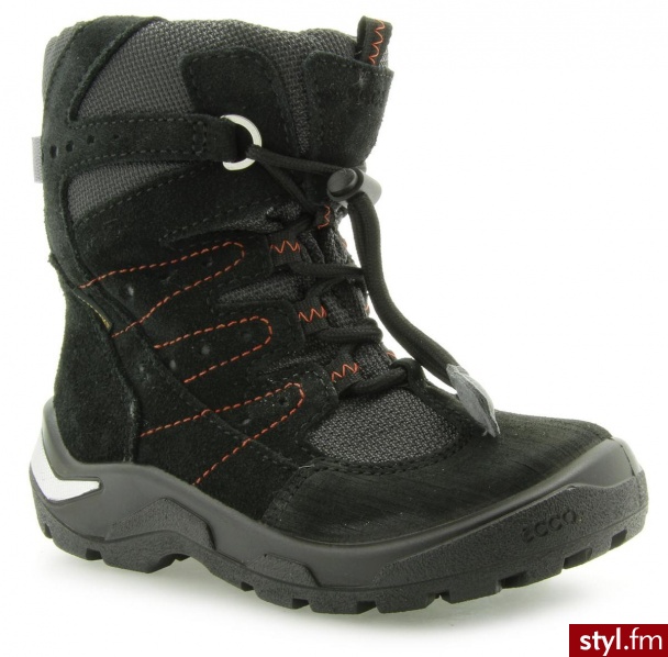 Ecco ŚNIEGOWCE SNOWRIDE BLACK GORE-TEX - Pozostałe Buty Moda