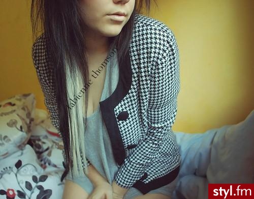 EMO Alternatywne Średnie Fryzury
