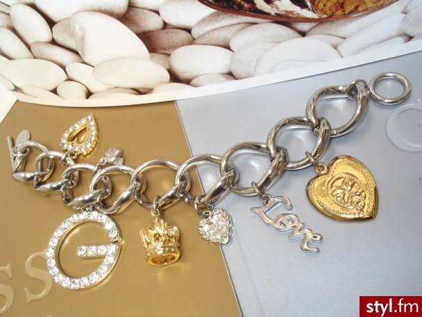 Bransoletka Guess na aukcji od 1 zł ;) (aktualna cena: 61 zł) - Pozostałe Dodatki Moda