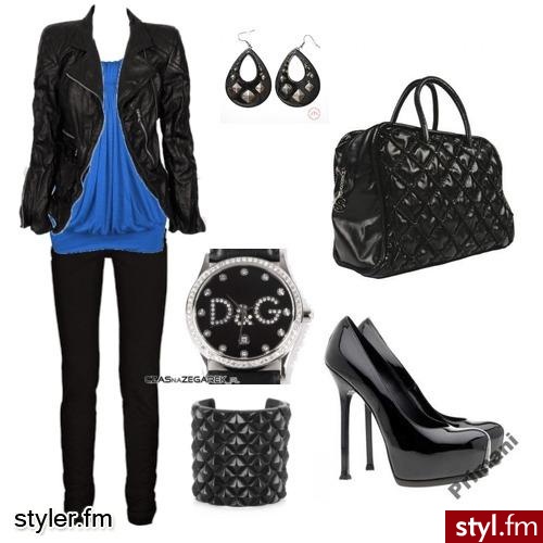 Zestaw w wersji black&blue - Styler