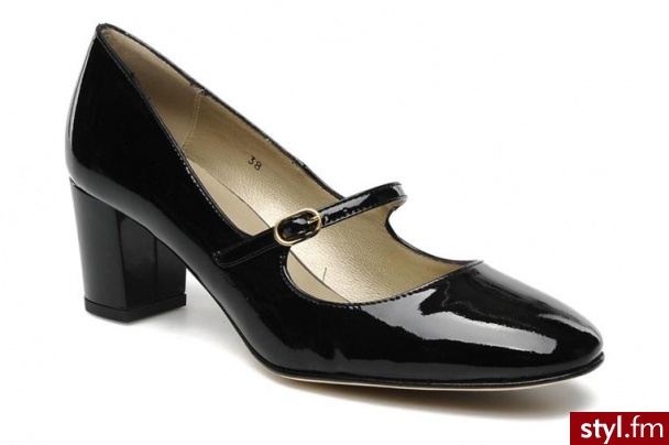 Georgia Rose CZÓŁENKA TEX CFT BY GEORGIA ROSE (Czarny) - Czółenka Buty Moda