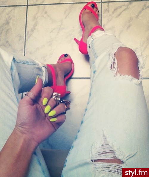 Jeansy Spodnie Moda
