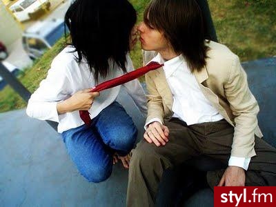 EMO Alternatywne Średnie Fryzury