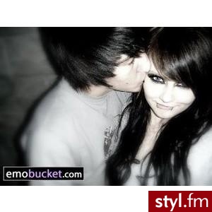 EMO Alternatywne Średnie Fryzury