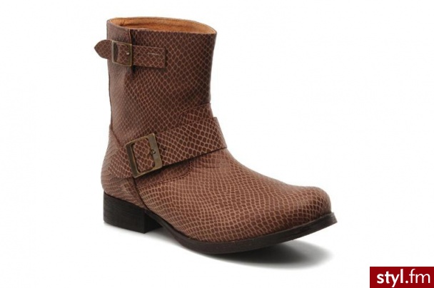 Georgia Rose PÓŁBUTY I BOTKI BOTENI BY GEORGIA ROSE (Brązowy) - Botki Buty Moda