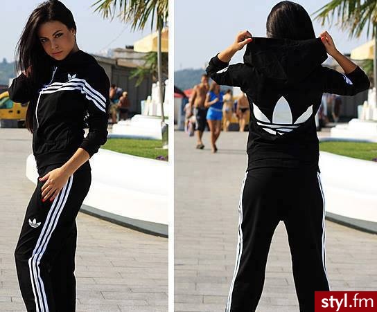 Dresowe Spodnie Moda