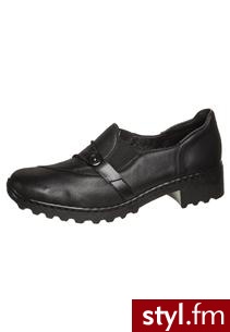 Rieker Półbuty wsuwane czarny (40672) - Półbuty Buty Moda