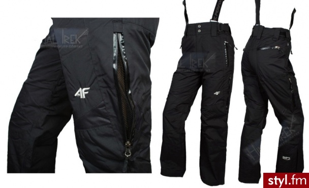 4F Damskie Spodnie Narciarskie Spdn002 - Pozostałe Spodnie Moda