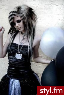 EMO Alternatywne Średnie Fryzury